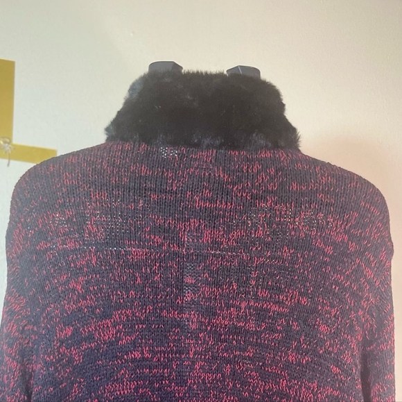 Wine Red & Black High Neck Sweater - Crazy Horse Collection, XL, Perfect Conditi - Picture 7 of 9